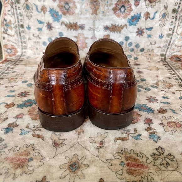 Gucci Brown Leather Tassel Loafers - Picture 5 of 12
